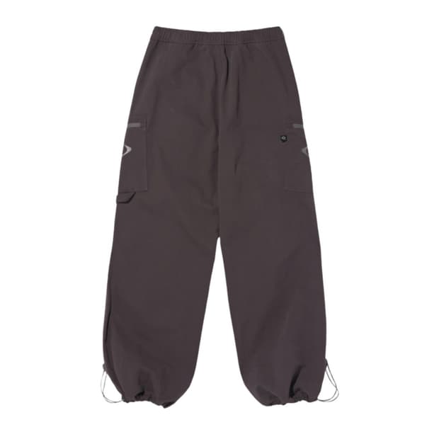 미스치프 드로우 스트링 팬츠 퍼플 브라운 M