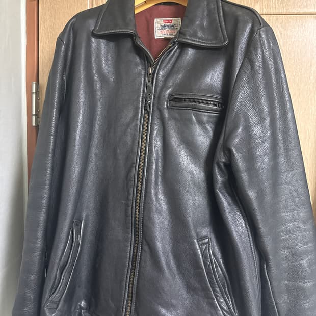 리바이스 usa 레더 