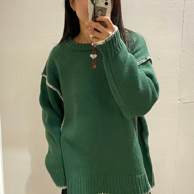 프릭스스토어 인사이드아웃 니트