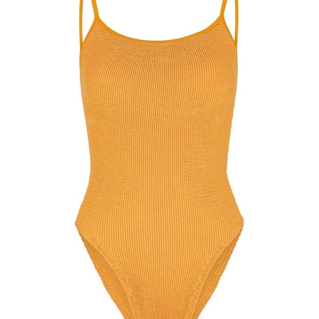 Hunza G Yellow Pamela Swimsuit (새상품)