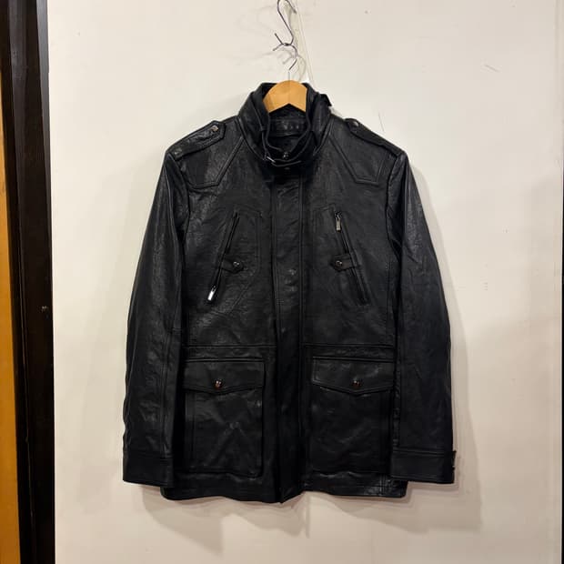 로보 이태리 램스킨 레더자켓