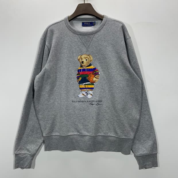 폴로 랄프로렌 폴로베어 기모 맨투맨