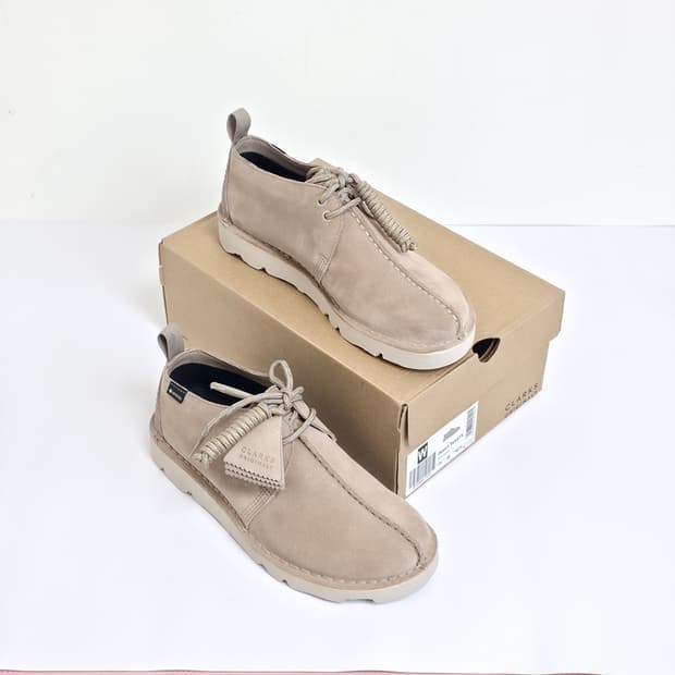 클락스 데저트 트랙 고어텍스 샌드 스웨이드 7.5~9.5