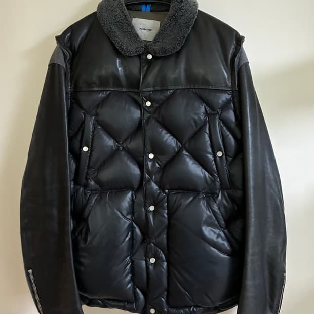 [2] 언더커버 13AW 레더암 도킹 패딩