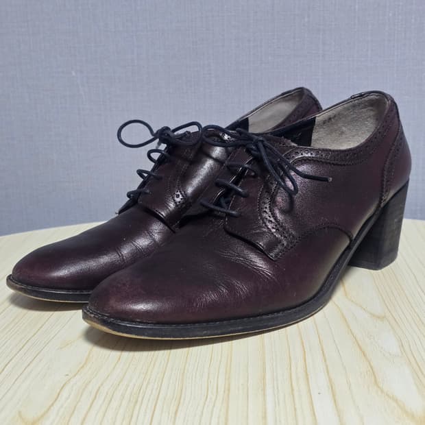 Margaret Howell 마가렛 호웰 레더 펌프스 드레스 슈즈 235