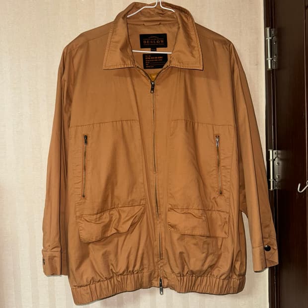 비슬로우 21SS 유틸리티 포켓 블루종 라이트브릭 XL 급처