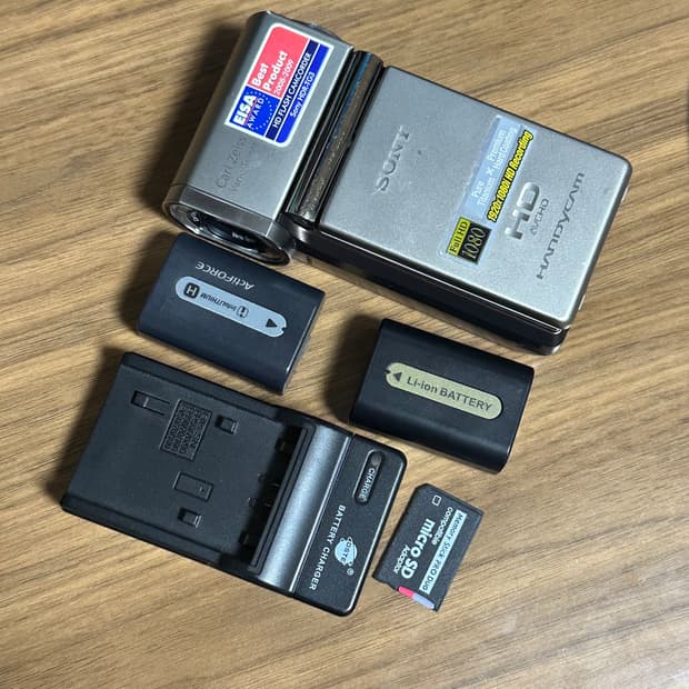 소니 tg3 빈티지 캠코더