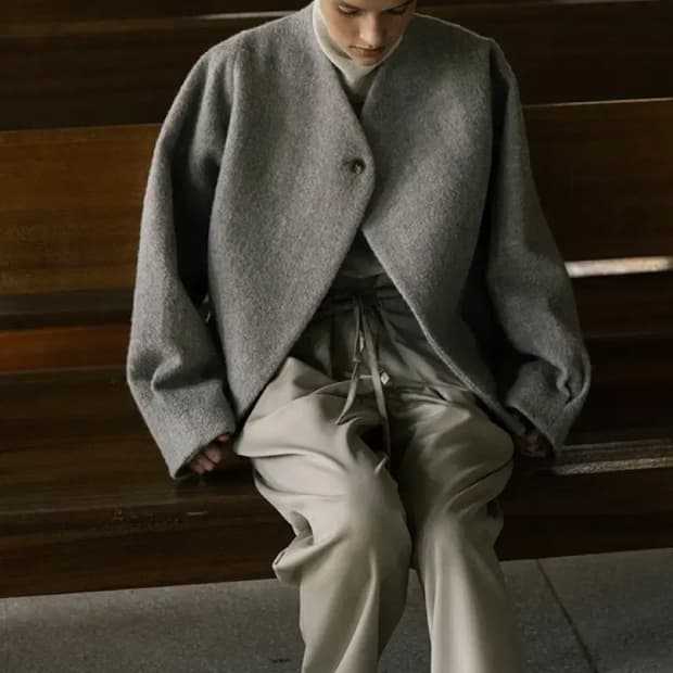 le17septembre 오버사이즈드 울자켓