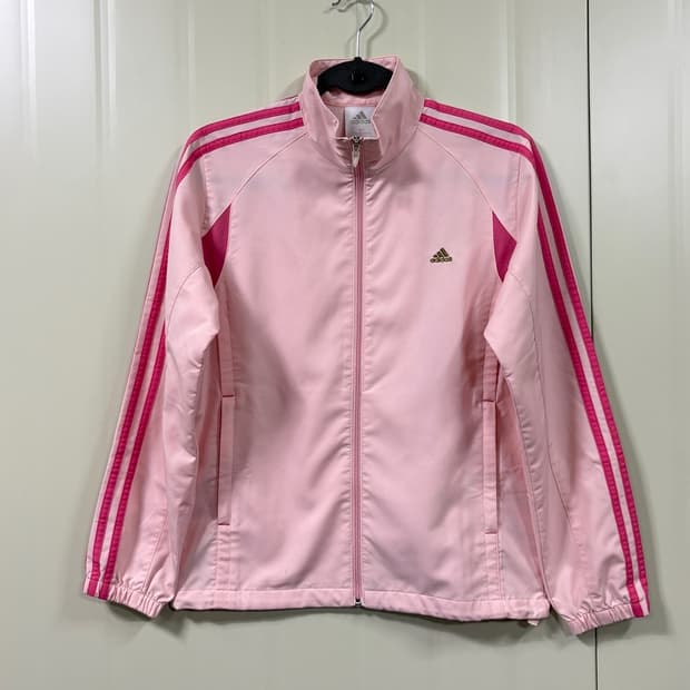 아디다스(Adidas) 핑크 바람막이