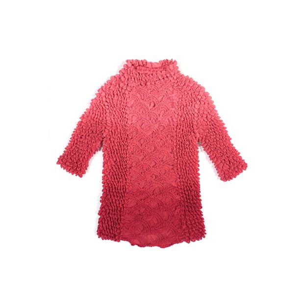 vintage linkle pleats top