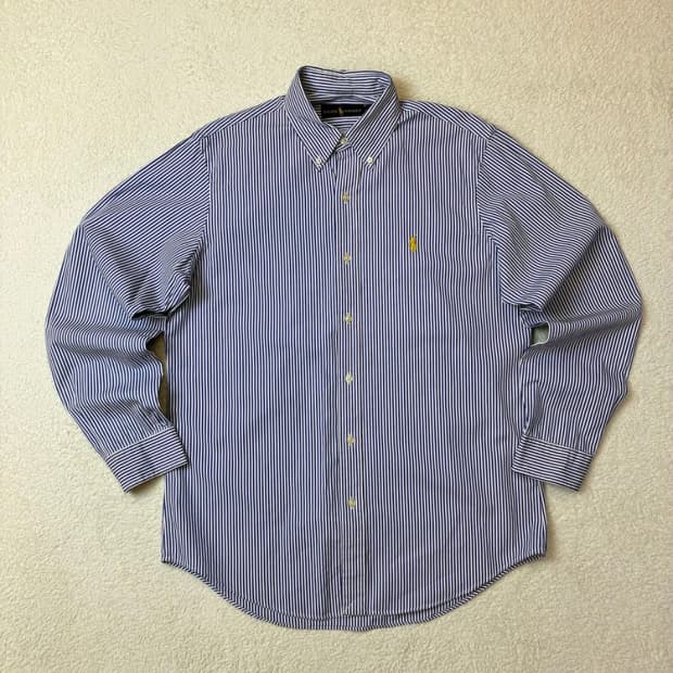 폴로 랄프로렌 시그니처 스트라이프 포니 로고 셔츠 PN5852   