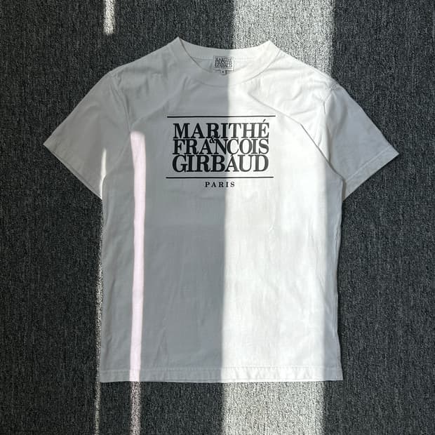 마리떼 프랑소와 저버 빅로고 반팔티셔츠