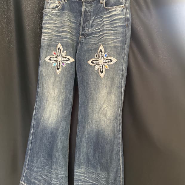 비액세스 청바지