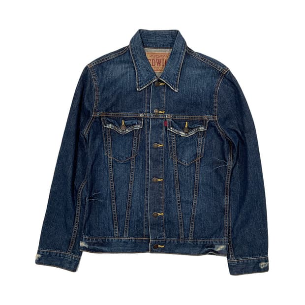빈티지 에드윈 3세대 신치백 데님 자켓 