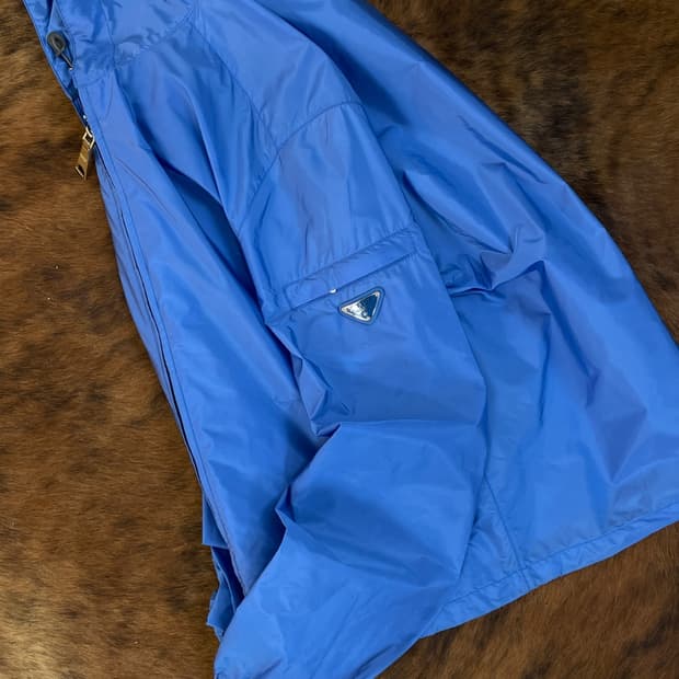 프라다 나일론 후드 자켓 