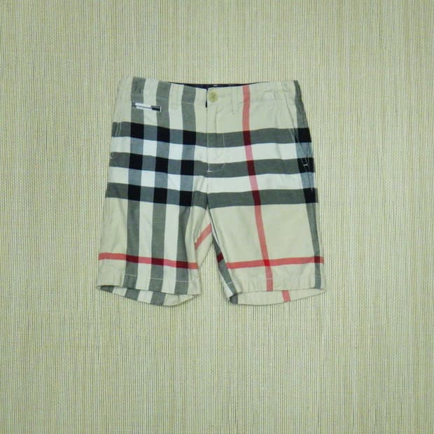 (8Y) burberry 버버리 칠드런 키즈 체크 반바지