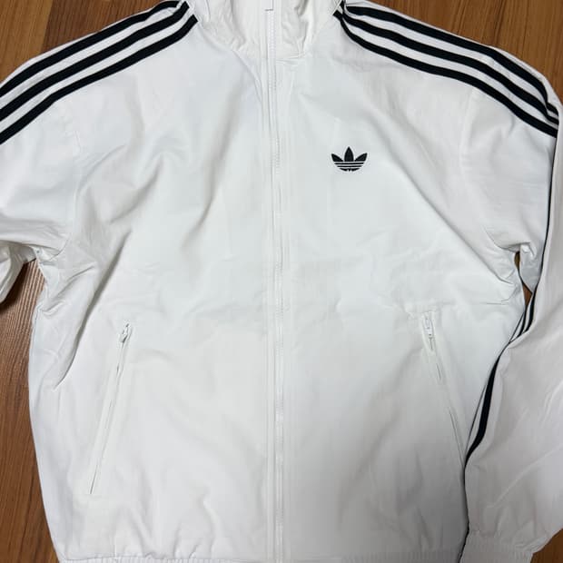 아디다스 우븐 트랙탑 화이트 KE1676