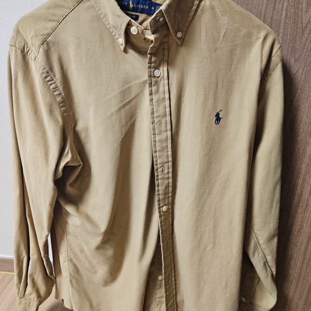 폴로 랄프로렌 코듀로이 베이지 셔츠