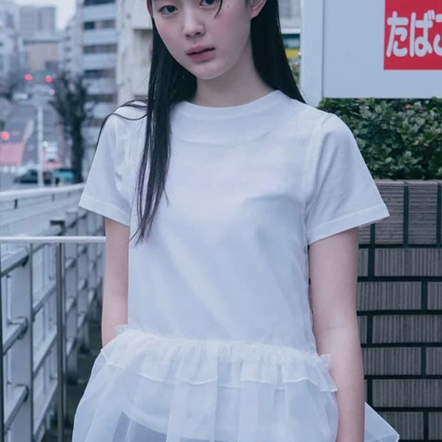 오헤시오/ 프릴 레이스 레이어드 탑