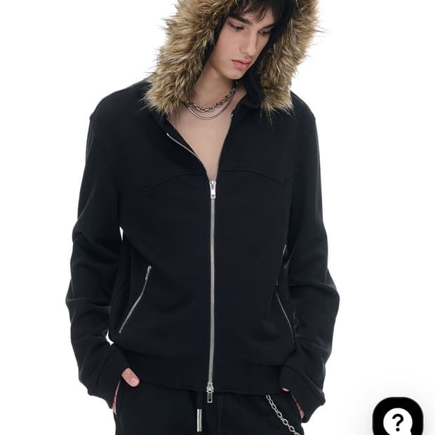 비엑세스 퍼 후드 S구매희망