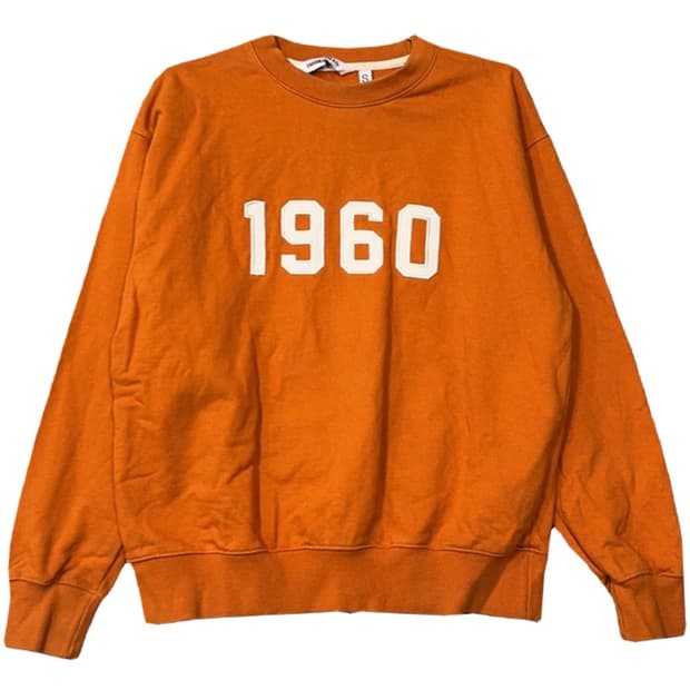 유니폼브릿지 오렌지 맨투맨 s