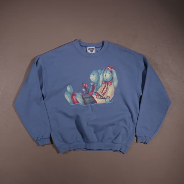 90s Lee 프린팅 스웻셔츠