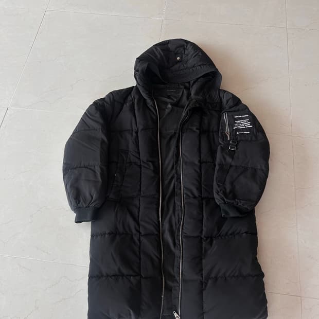 카이아크만 블랙 롱패딩 남성