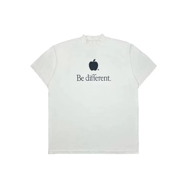 [3] 발렌시아가 비 디프런트 티셔츠 아이보리