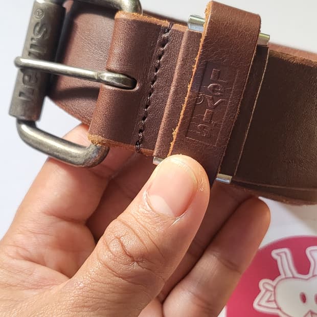 리바이스 이타리안 가죽 벨트 30-34