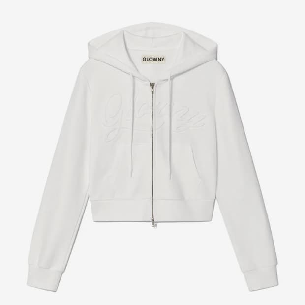글로니 JORDAN CROP ZIP-UP HOODIE