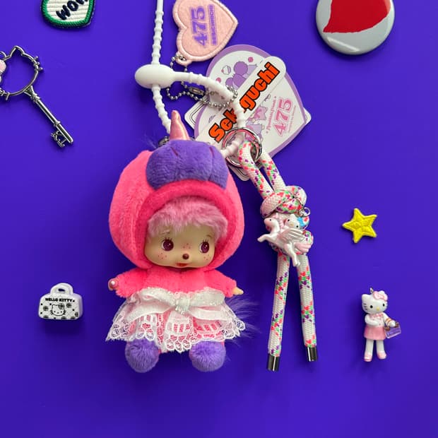 (45)정품 🦄💗 베비치치 유니콘 커스텀 키링