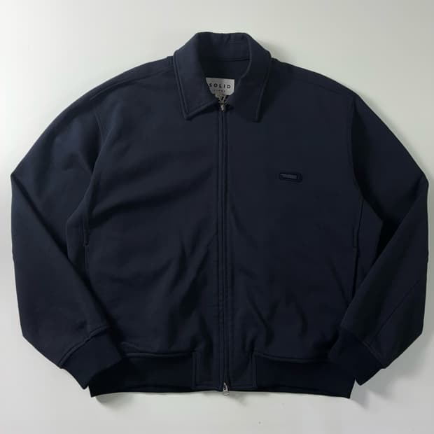 Solid homme  솔리드옴므 코튼 네이비 블루종 자켓 