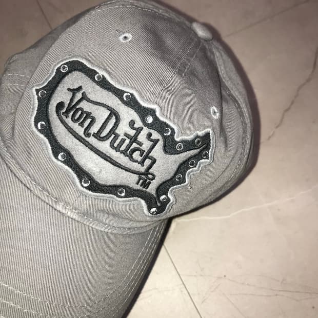 VonDutch 본더치 y2k 갸루 큐빅 볼캡