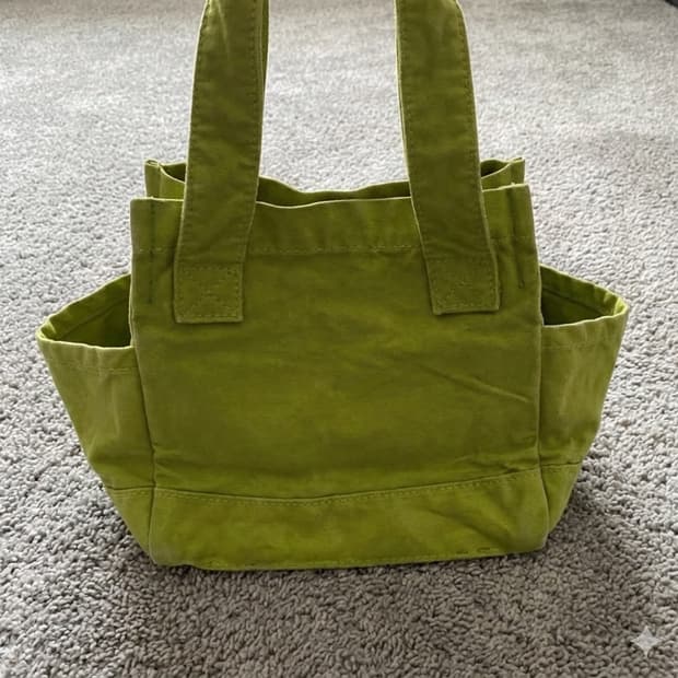 (그린💚) Kapital 캐피탈 더플백 데님 숄더백