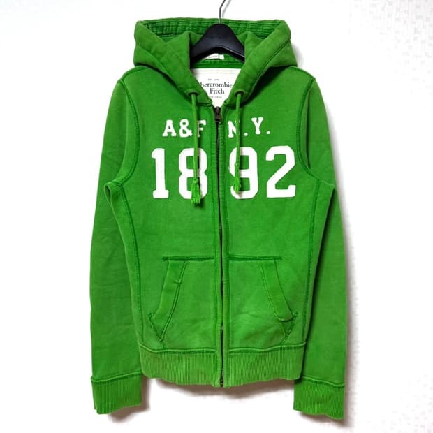 💚아베크롬비 대대장 1982 그린 후드집업💚