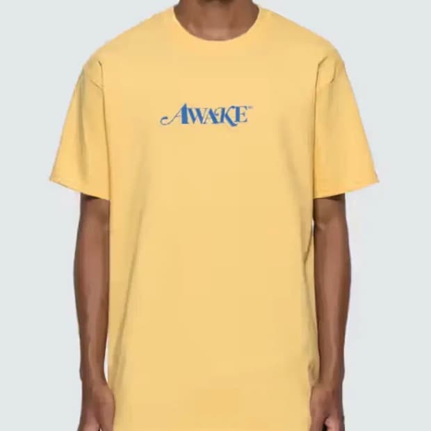 어웨이크뉴욕 로고 반팔 티셔츠