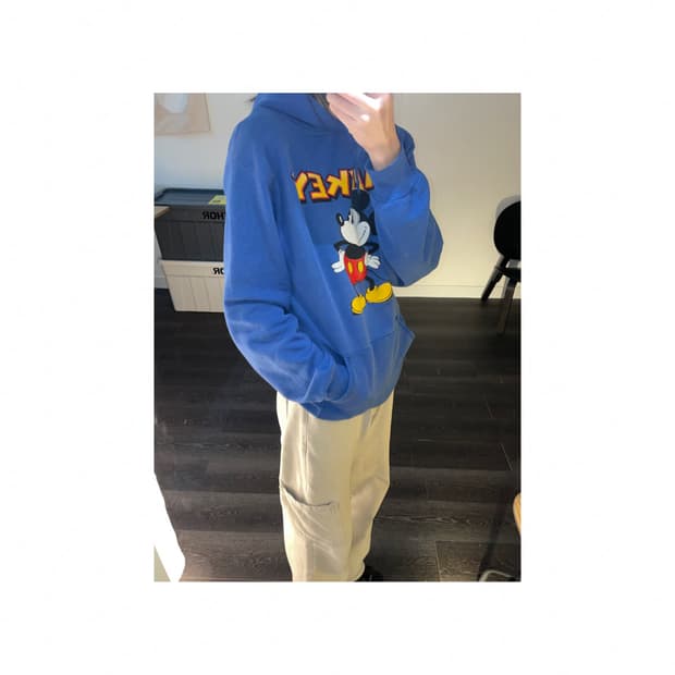 90s mickey hood t shirt