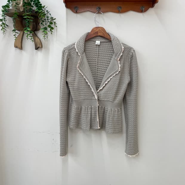 엑시즈팜 니팅 자켓