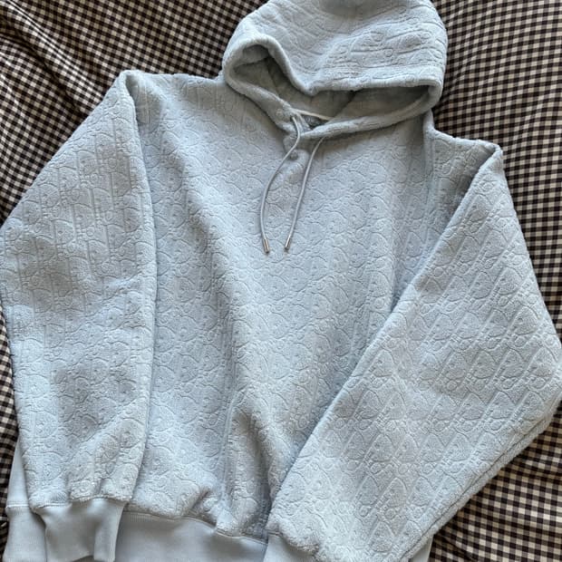 디올 / 테리후드 파스텔 민트 컬러 / XL