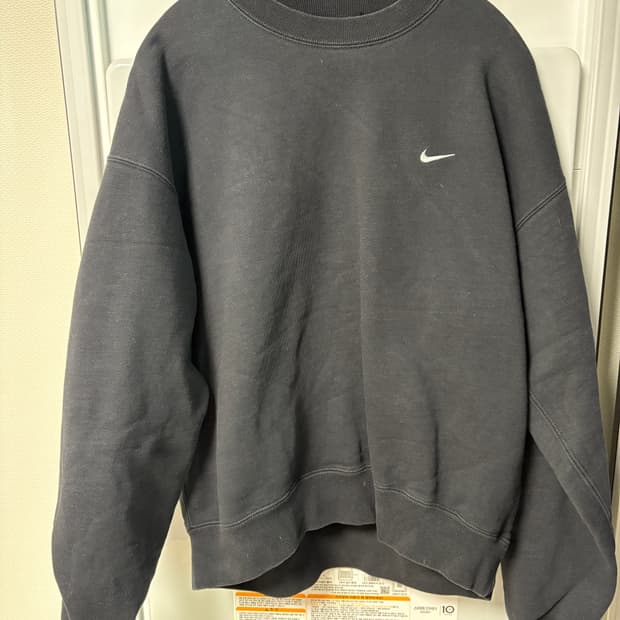 [M]나이키 스웻 셔츠 블랙