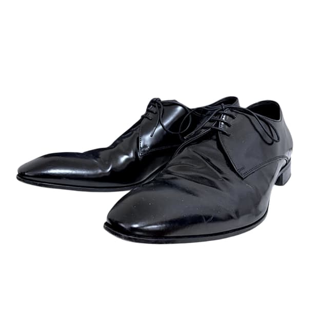 프라다 플레인토 더비슈즈