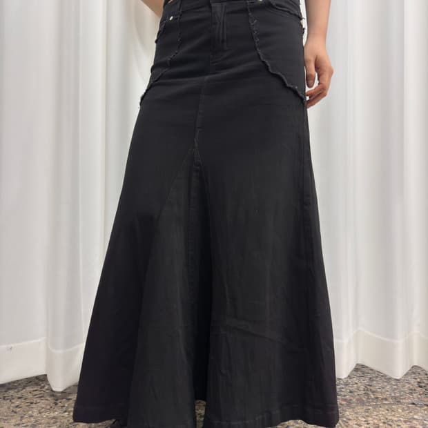 canday cotton long skirt