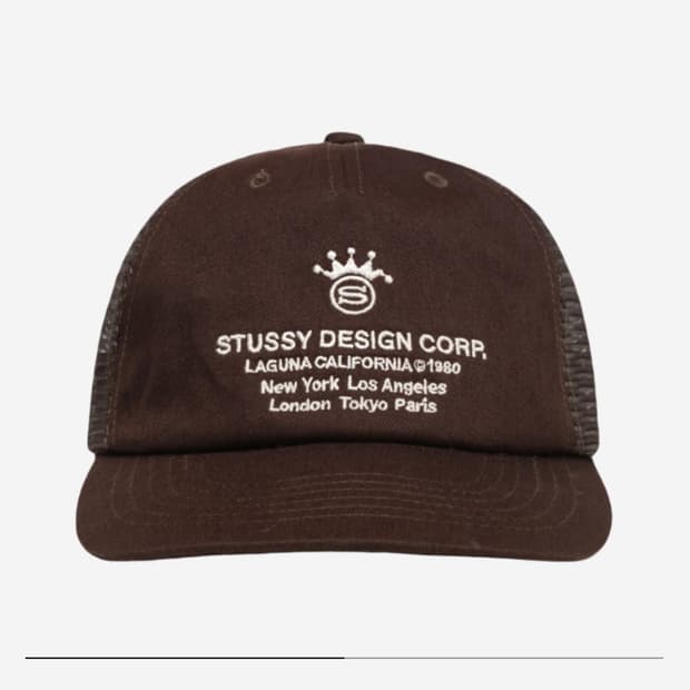 Stussy Low Profile Design Corp Trucker S