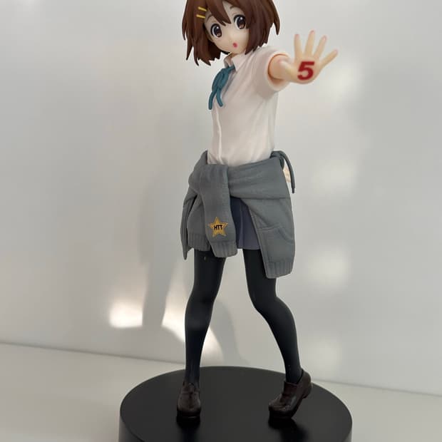 케이온 히라사와 유이 피규어 5주년 미소녀