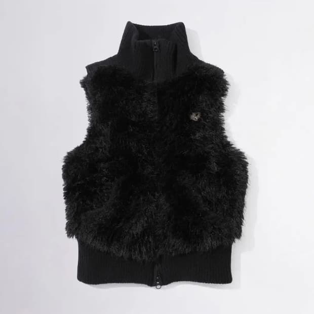스컬프터 fuax Zip-up Vest 블랙