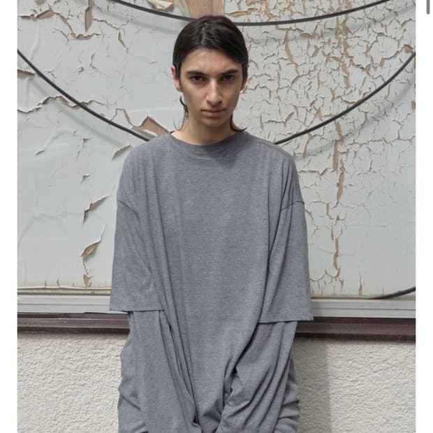 머듈 pajama tee black