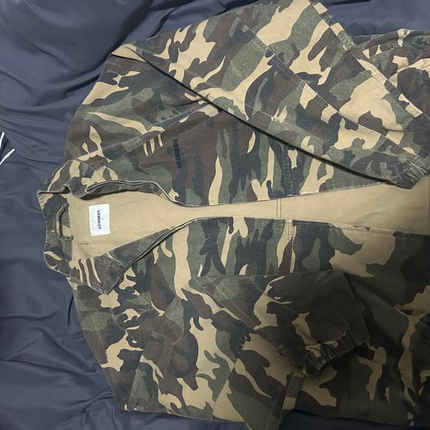 큐티에잇 카모 자켓 XL