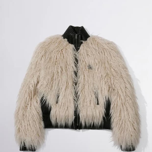 스컬프터 Faux Shearling Jacket 
