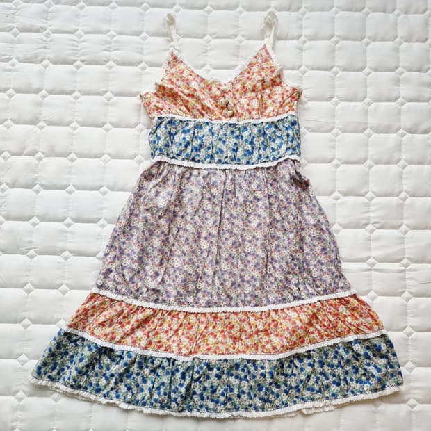 플라워  원피스