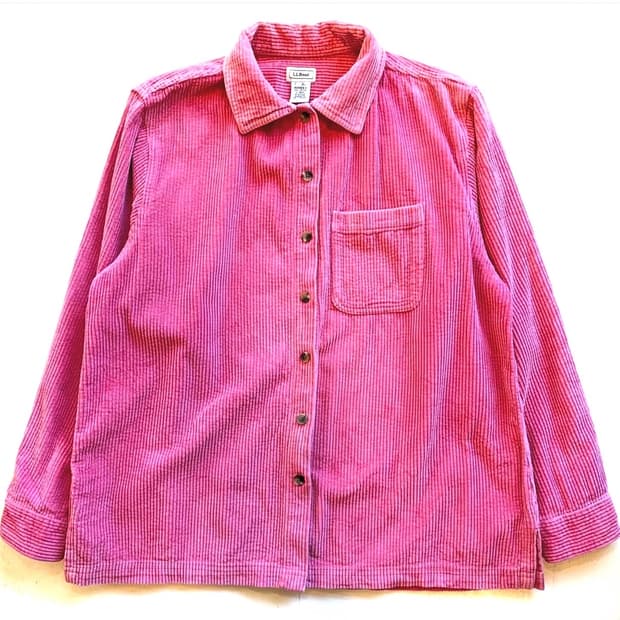 엘엘빈 코듀로이 셔츠